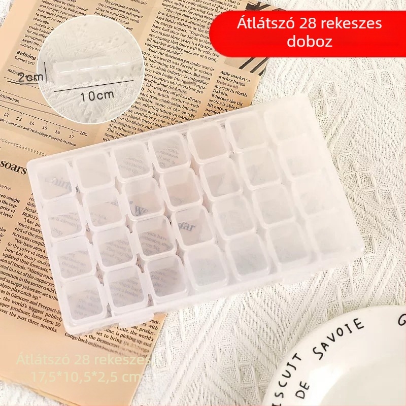 Cool Shun ékszeres doboz – kemény felépítés, egyszínű felület, szabadidős stílus