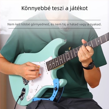 Gitár lábtámasz – akril elektromos gitár alap, nettó tömeg 182 g, csomagolás: papírdoboz