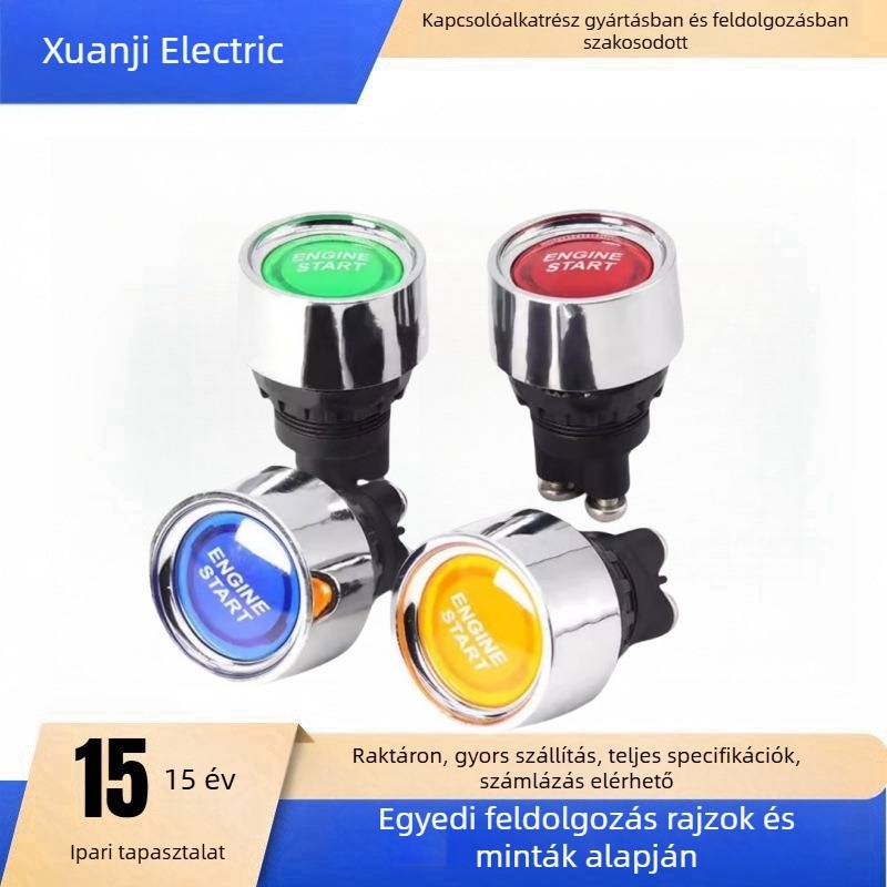 Xuanji XJ1213 indítógomb RV/jacht számára, egygombos indítás