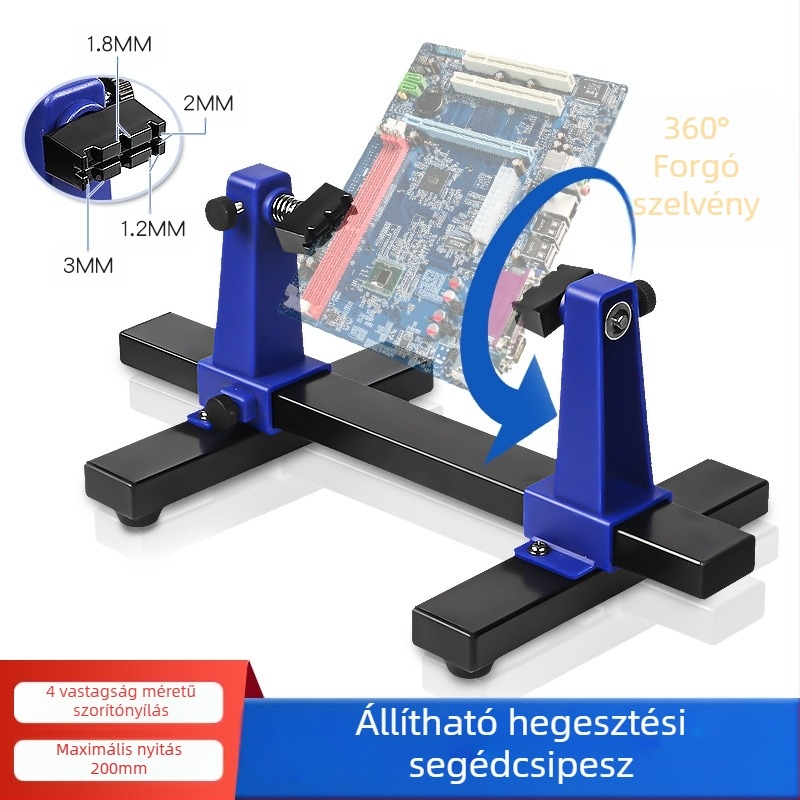PCB-kártya rögzítő alap számítógép és mobiltelefon alaplapjainak javításához és szétszereléséhez — Modell 1, Márka Egyéb, Anyag szantálfa