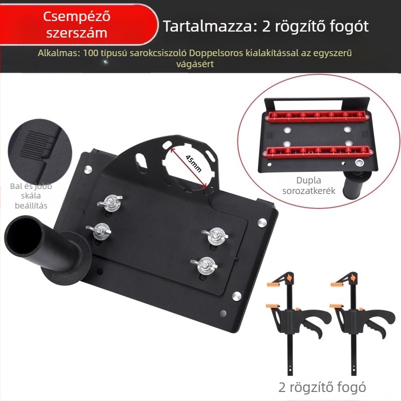 Odeller Kerámia csempe élkészítő eszköz, Típus 100, 45° élvágás, Kompakt tartó, 220V