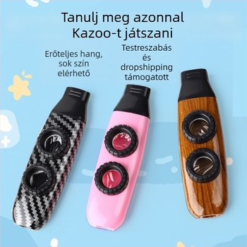 Kazoo fuvola — kezdőbarát hangszer, tanulás nélkül, professzionális tremolo szint.