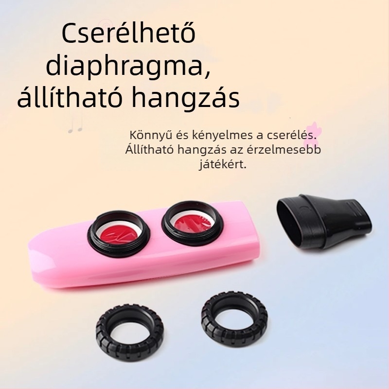 Kazoo fuvola — kezdőbarát hangszer, tanulás nélkül, professzionális tremolo szint.