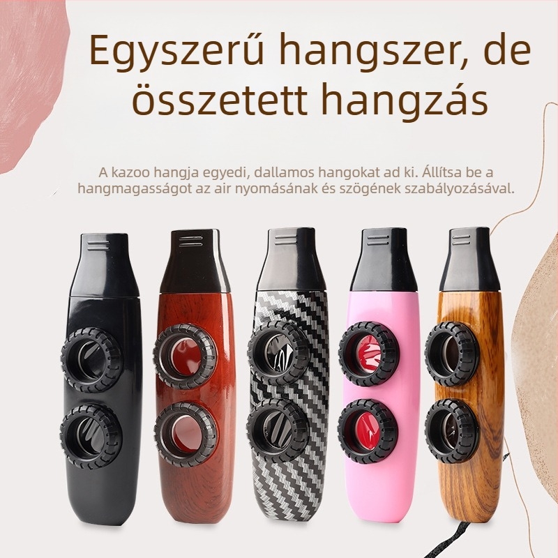 Kazoo fuvola — kezdőbarát hangszer, tanulás nélkül, professzionális tremolo szint.