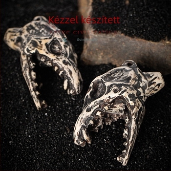 Porcelán ocarina szellem síp, Azték sárkány Halloween dekoráció, Dehua Tao Dixuan márka, kategória: Állat, csomagolás: szivacsszínű doboz