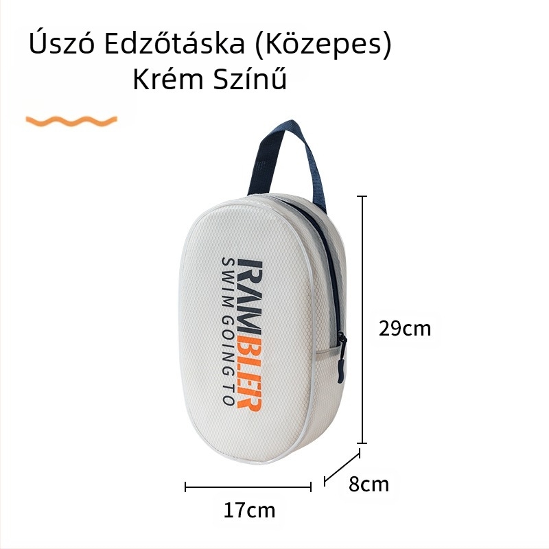 EVA multifunkcionális neszeszer kozmetikumokhoz és edzés/úszás számára, egyszerű és modern stílus, tároló rendezés, univerzális használat