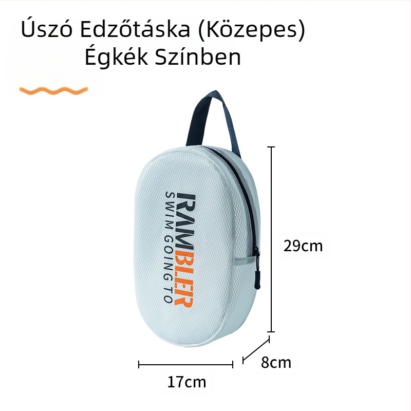 EVA multifunkcionális neszeszer kozmetikumokhoz és edzés/úszás számára, egyszerű és modern stílus, tároló rendezés, univerzális használat