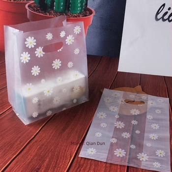 Megvastagított műanyag táska élelmiszer-csomagoláshoz – Take-out, kenyér, saláta és desszertek