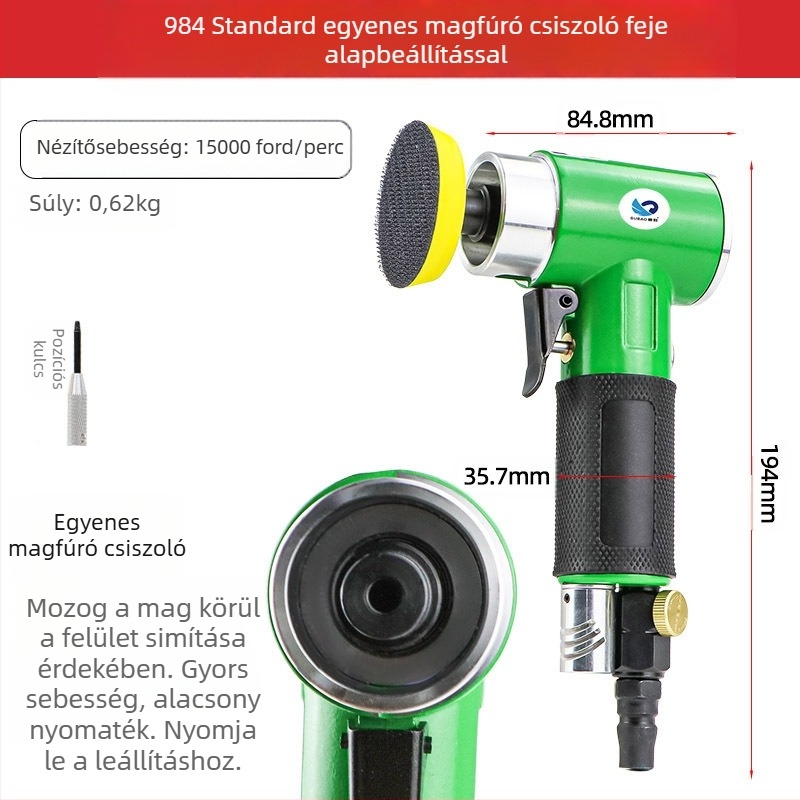 Fast Leopard 90 fokos csiszoló gép fémek csiszolására és polírozására, kis méretű csiszoló gép sorozat