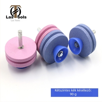 Fűnyíró élező – dupla rétegű ipari csiszolófej, kopásálló, 800-as szemcse, szinterelési folyamat, kert- és háztartási használatra