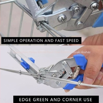 M-típusú Nail Ring Pliers, műanyag markolattal, rozsdamentes acél, fogók sorozata