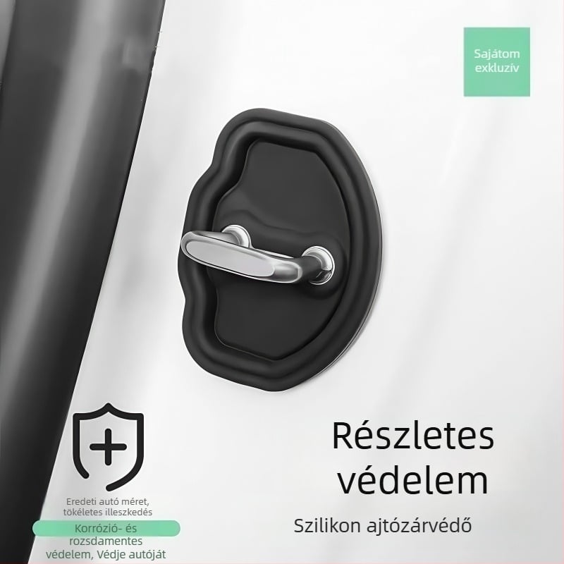 Ajtózár védő – korrózióálló, ütéscsillapító, párnázott fedél, modell J86046