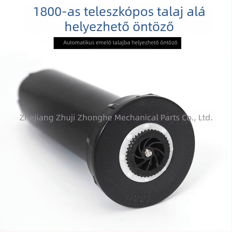Ágyazott teleszkópos öntöző fűhöz és kerthez — Mérnöki műanyagok, Middle Hertz, 360° forgás emeléssel