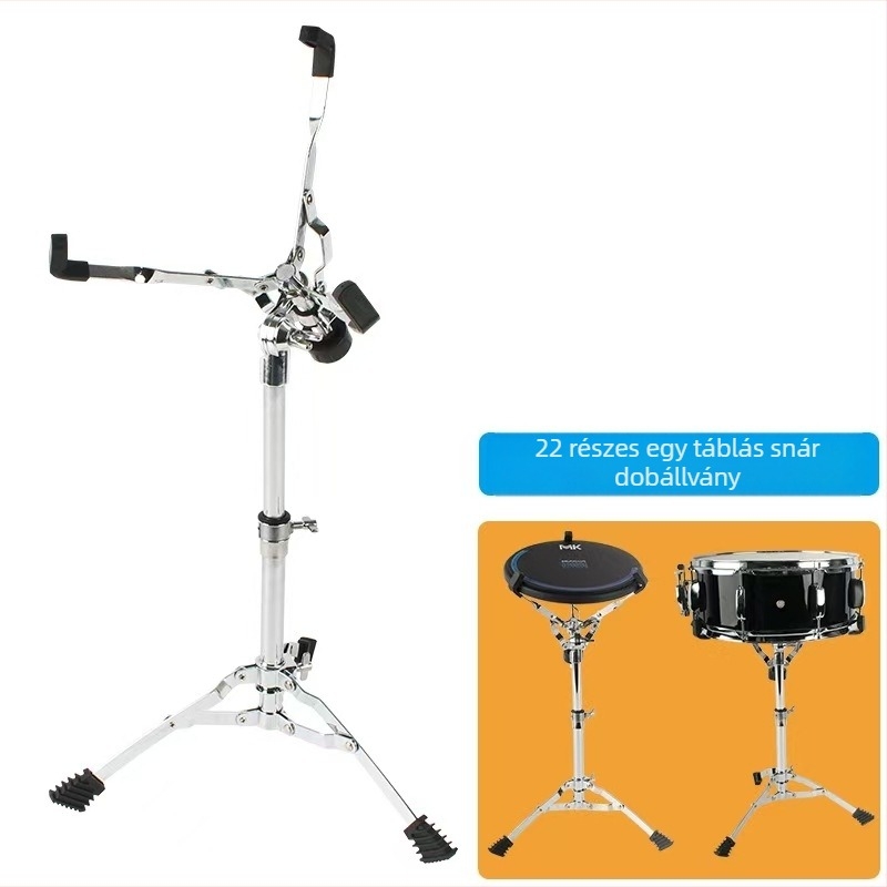 Pengyin vasból készült snare dob állvány, állítható, modell 001