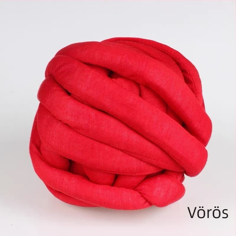 Kézzel kötött takaró kevert fonalból, gyűrűs fonás, csoportos fonal, Zhejiang eredet