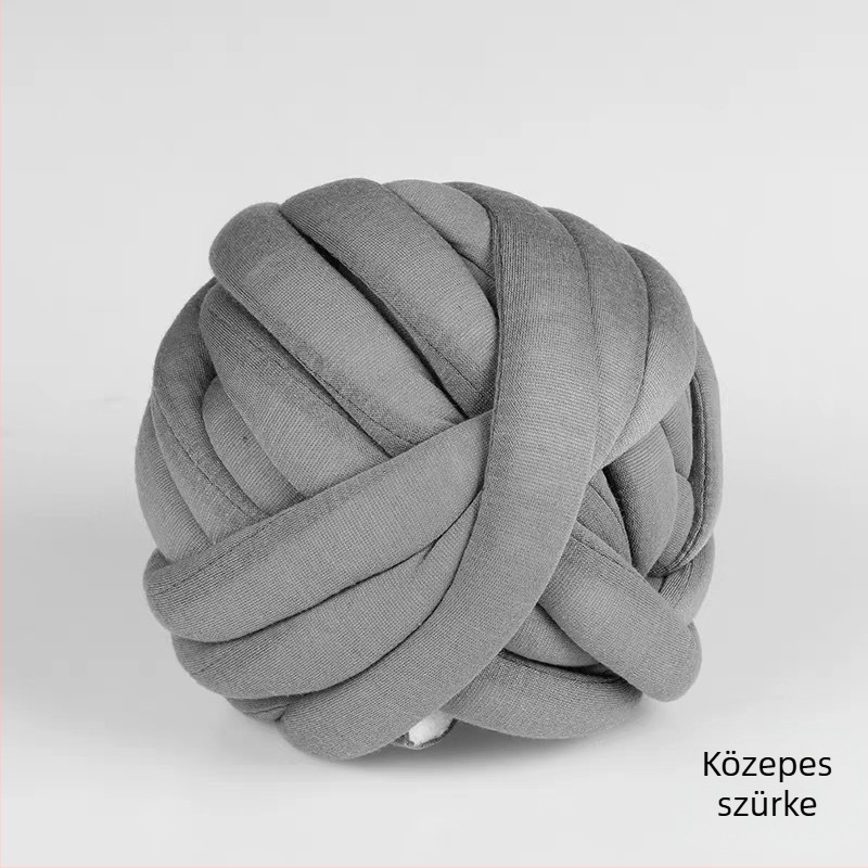 Kézzel kötött takaró kevert fonalból, gyűrűs fonás, csoportos fonal, Zhejiang eredet