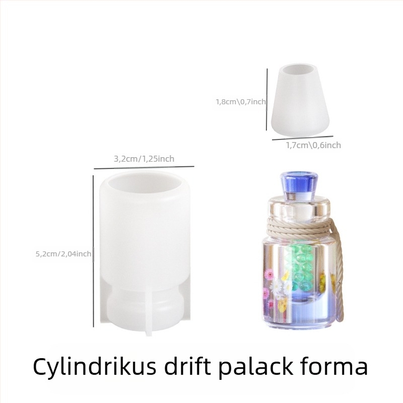 DIY ékszerkészítő formák: szilikon formák drift üvegekhez és kívánság üvegekhez, kristálygyanta Lake Light Stone Color, 2025 tavasz