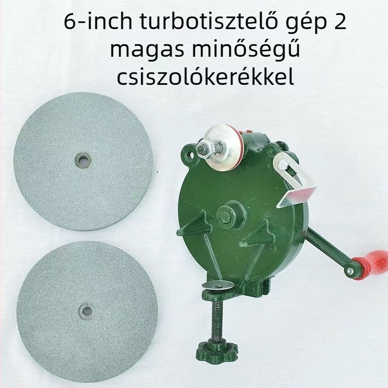 Késélező gép öntöttvas testtel, integrált kialakítás, 60 HRC, 500 rpm, ipari és háztartási használatra