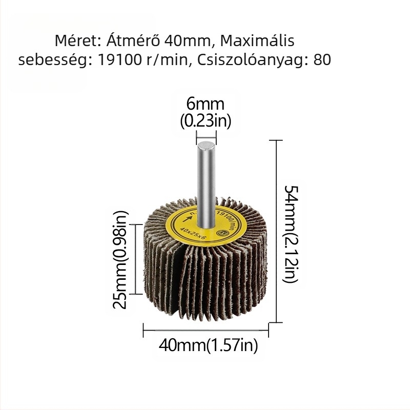 Xingweichang Emery vászon csiszoló kerék fogantyúval, faipari polírozáshoz – fém csiszoló kör, modell 202103081548