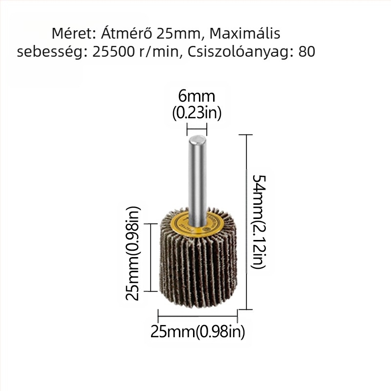 Xingweichang Emery vászon csiszoló kerék fogantyúval, faipari polírozáshoz – fém csiszoló kör, modell 202103081548