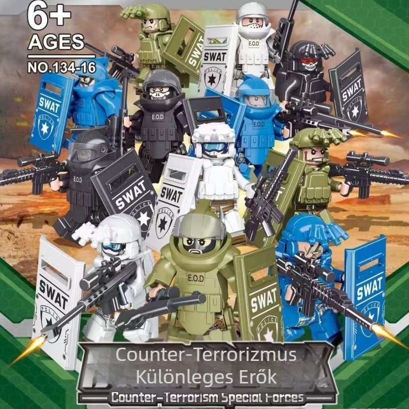 ABS műanyag mikrobblokk készlet, 0–38 darab, 0,05 kg, nem elektromos