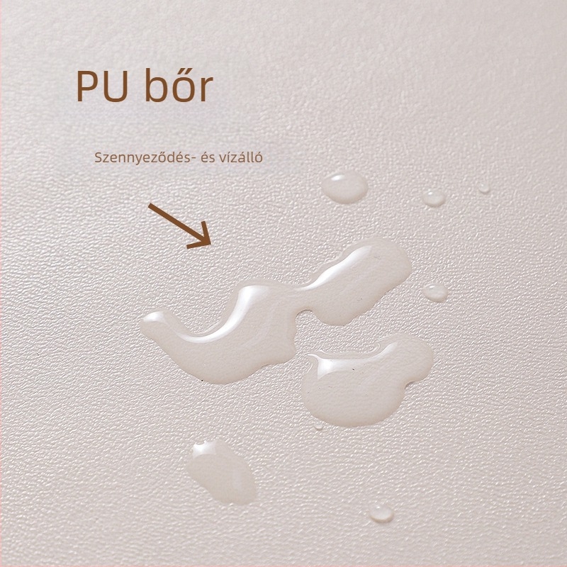 Tükrös kozmetikai táska, PU anyag, nagy kapacitású, hordozható, vízálló