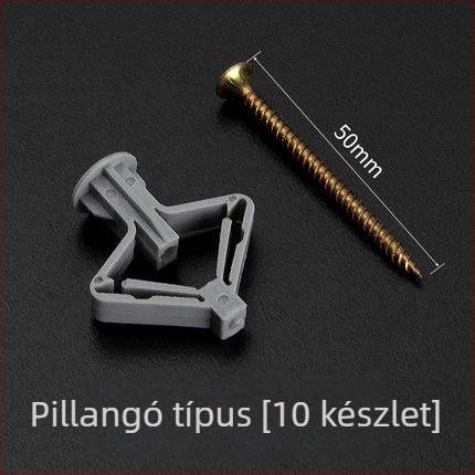Nylon pillangóexpanziós dübel gipszkartonhoz, expanziós csavar