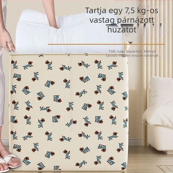 Ruha tároló táska nem szövött anyagból, autóhoz használható, hordozható, 0-5 L kapacitás, zárási funkció