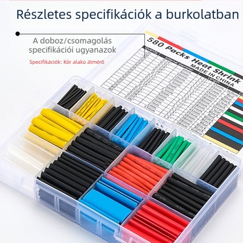 Hőzsugorcső vízálló szigetelő hüvely kábelekhez és adatkábelekhez (PP; gépjavításra)