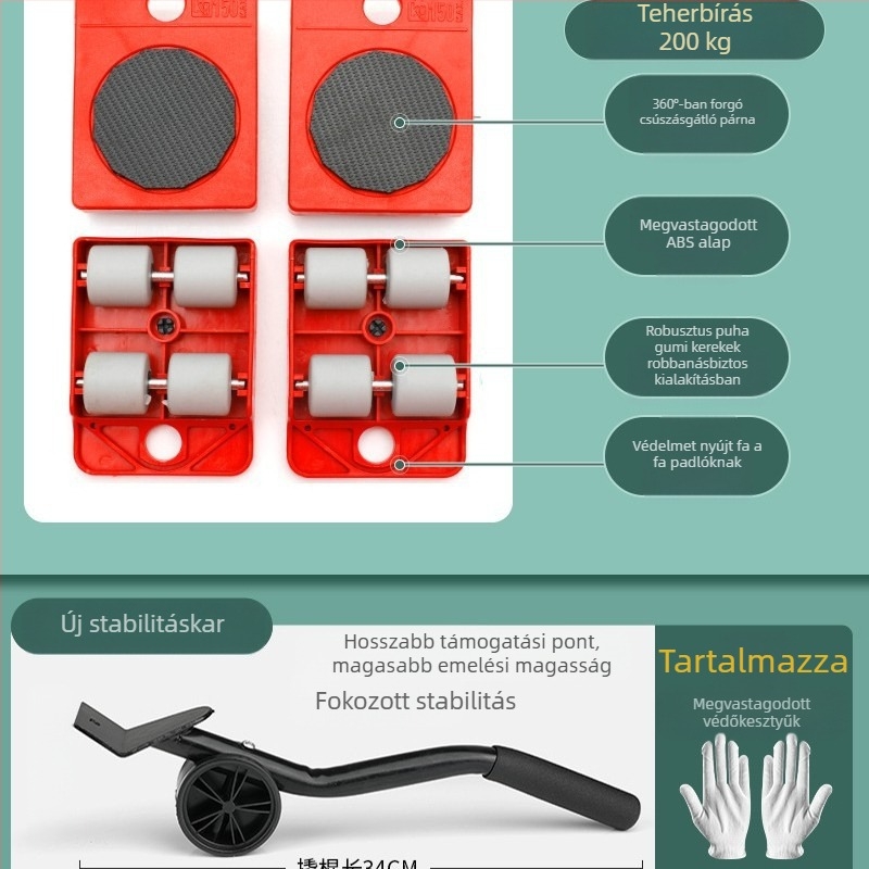 Mosógép alátámasztó keret rezgésbiztos magasságállítású, mozgatható univerzális kerekekkel