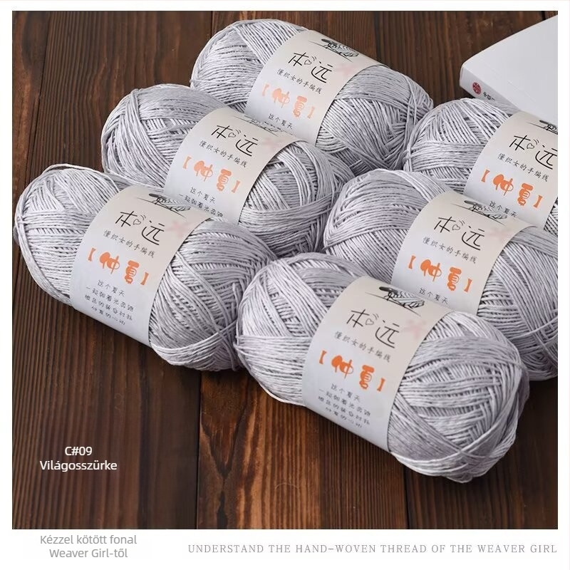 Len fonal kézi kötéshez – Semi-worsted, csoportos fonal, termék kódja 6353122