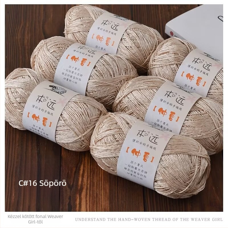 Len fonal kézi kötéshez – Semi-worsted, csoportos fonal, termék kódja 6353122