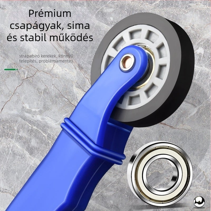 LED szalag szerelőeszköz keményfa nyomókerékkel alacsony feszültségű szalagokhoz, univerzális LED-szalagokhoz, kézi működés, CE tanúsítvány