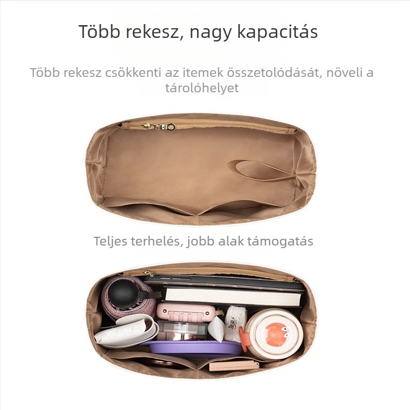 Sminkes táska Lobo Shi LB86402, kocka alak, DuPont Paper, többfunkciós