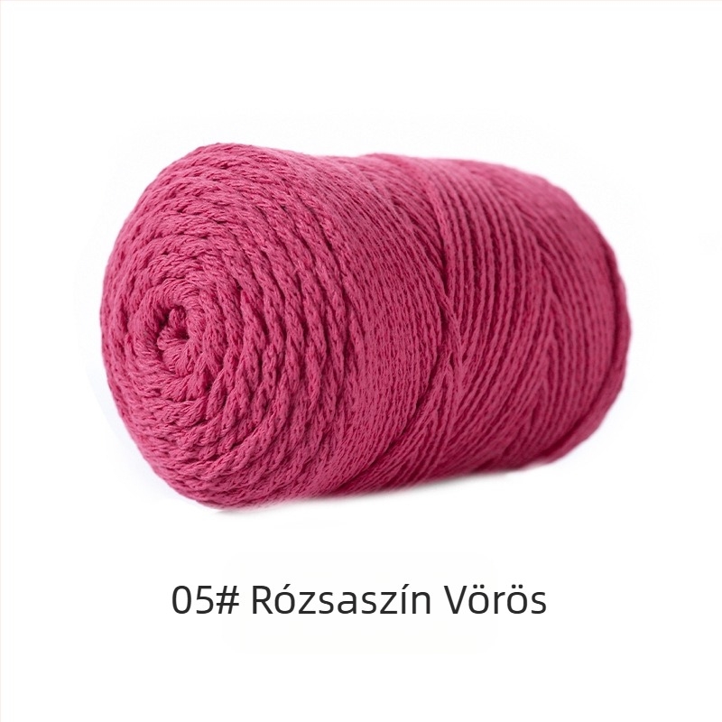 Poliészter-pamut keverék fonal, üreges pamut, Vortex fonás, kézi kötéshez