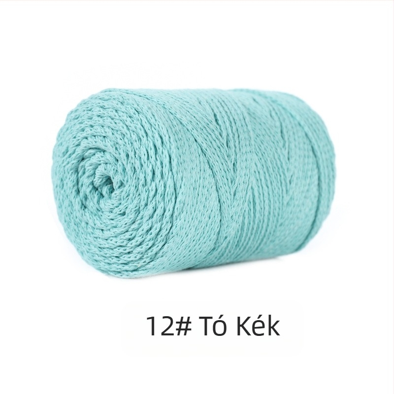 Poliészter-pamut keverék fonal, üreges pamut, Vortex fonás, kézi kötéshez