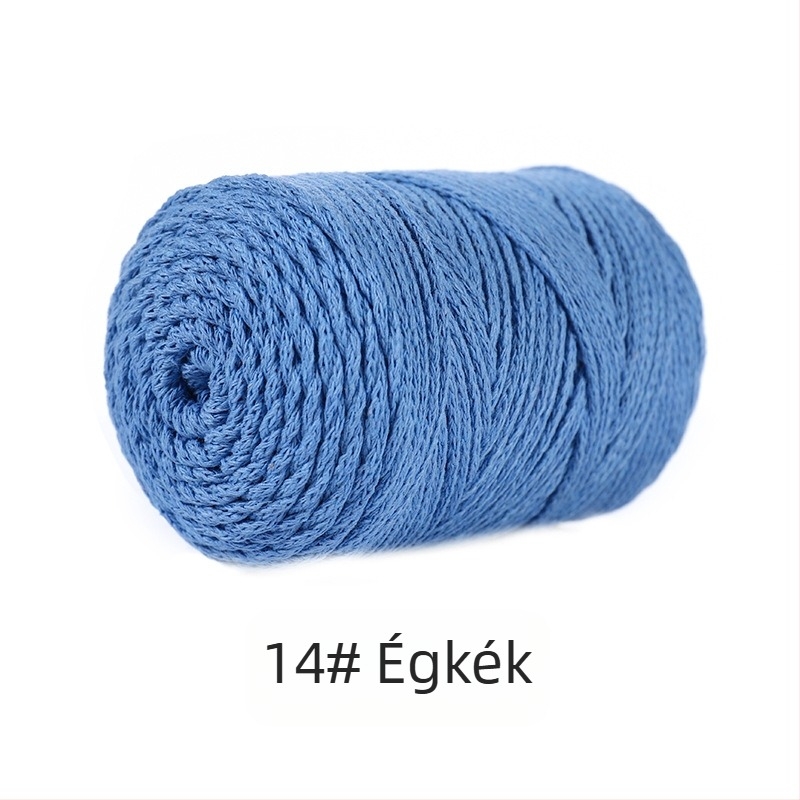 Poliészter-pamut keverék fonal, üreges pamut, Vortex fonás, kézi kötéshez