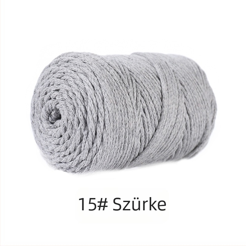 Poliészter-pamut keverék fonal, üreges pamut, Vortex fonás, kézi kötéshez