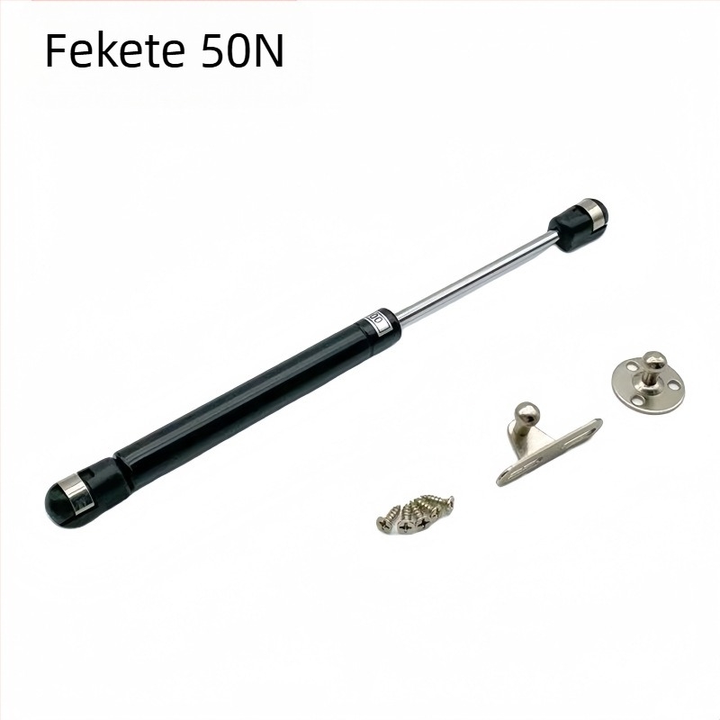 Pneumatikus támasztó rúd felnyitható szekrényajtókhoz és tatami felületekhez – 100N, nylon/acél, kemény krómozott bevonat