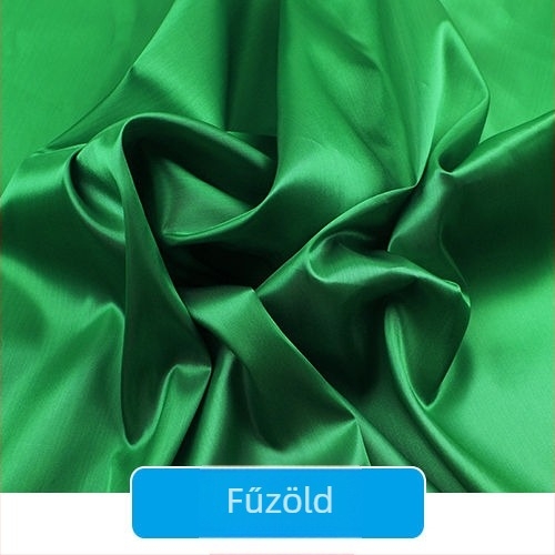 Szatén selyemből készült anyag ruházati béléshez, színpadi függönyökhöz és esküvői dekorációhoz