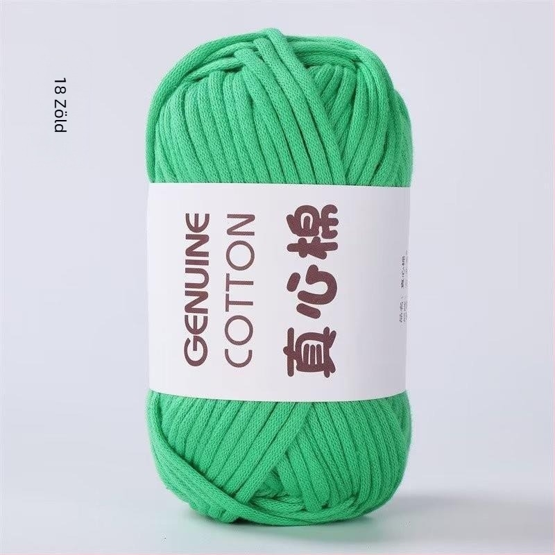 DIY hordozó fonal kötéshez - fél-fésült pamut, orsóval spunva, belső töltött üreges pamut