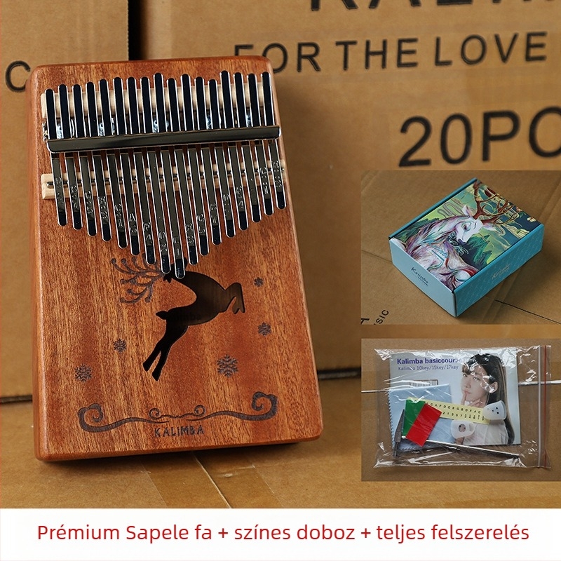 Kalimba, 17 hang, kezdőknek, East Leap modell