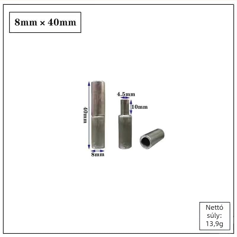 Vasból készült H-formájú ajtópánt, Modell Other, Termékkód Zlp-420128010453