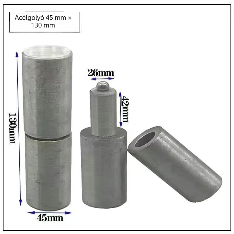 Vasból készült H-formájú ajtópánt, Modell Other, Termékkód Zlp-420128010453