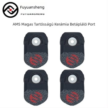 3D nyomtató kiegészítők: FYSETC AMS kerámia filament adagoló port, kopásálló, kompatibilis Tuozhu X1/P1P/X1C, 4 darabos készlet