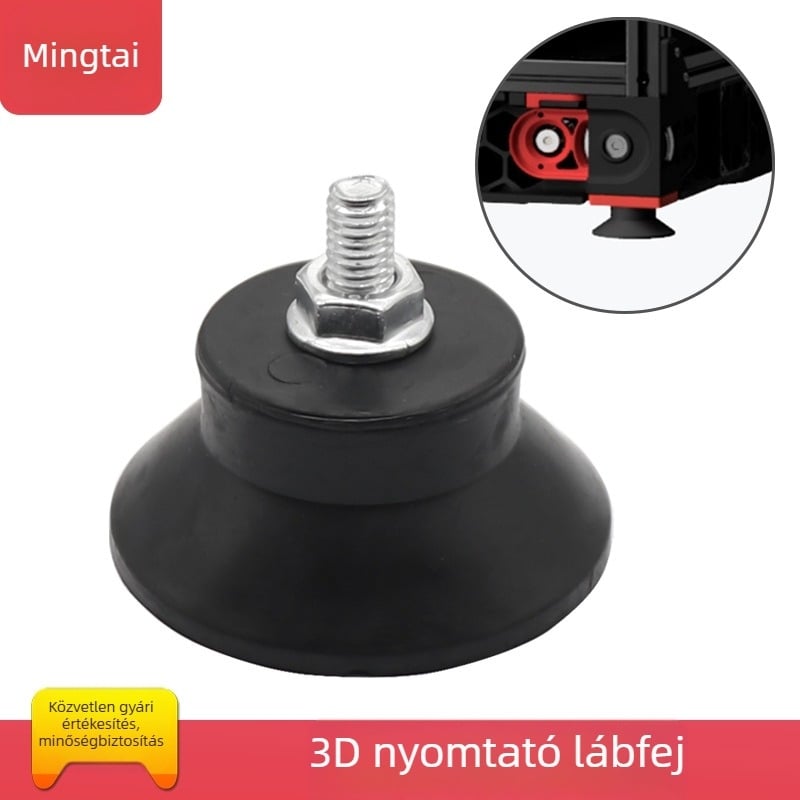 VORON 2.4 Foot Mats 3D nyomtatókhoz — 4 darabos készlet csavarokkal, 128 g, Mingtai 3D