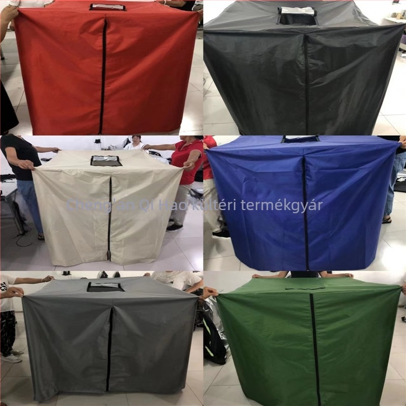 IBC víztartály takaró, négyszögletes kialakítás, 210D/420D Oxford anyag PU ezüst bevonattal, por- és vízálló, UV-álló, csomagolás 30 darab