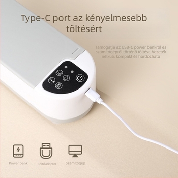 Ultrahangos szemüvegtisztító készülék ékszerek, fogszabályozó és kontaktlencsék számára — USB tápellátás, 5V, 50W, 300 ml kapacitás