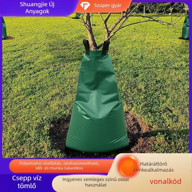 Csöpögtető öntöző zsák - PVC/PE anyag, 20 gal kapacitás, otthoni kertészkedéshez és mezőgazdasági felhasználáshoz