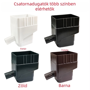 Esővízgyűjtő rendszer ereszcsatorna elosztóval — vízcső csatlakozó (import nélkül)